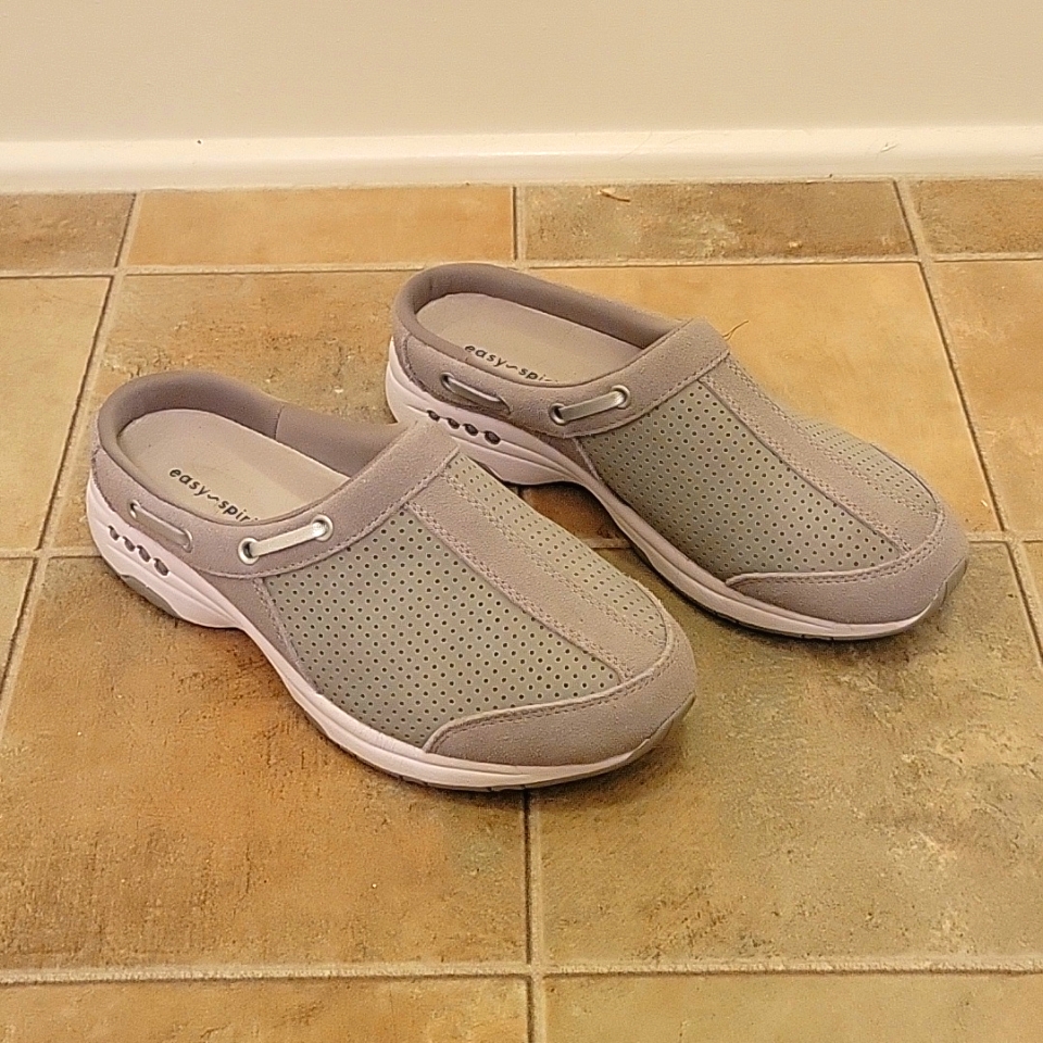 Gray Clogs